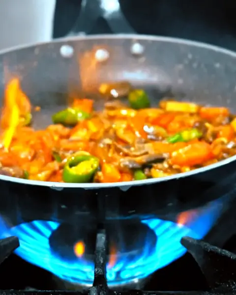 15-minute veggie stir-fry